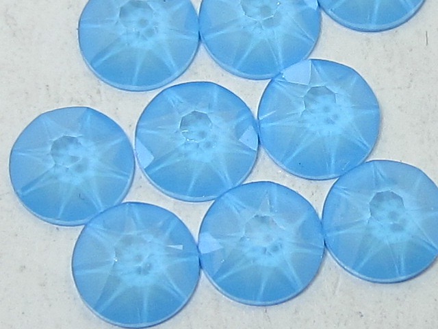 72 pcs. 20ss SUMMER BLUE LACQUER FLATBACK European Rhinestones